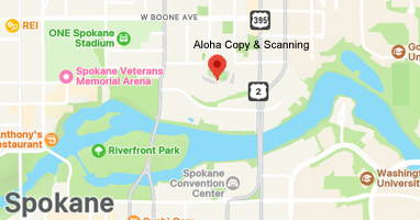 Spokane Map